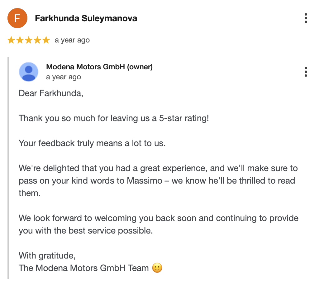 Google Review